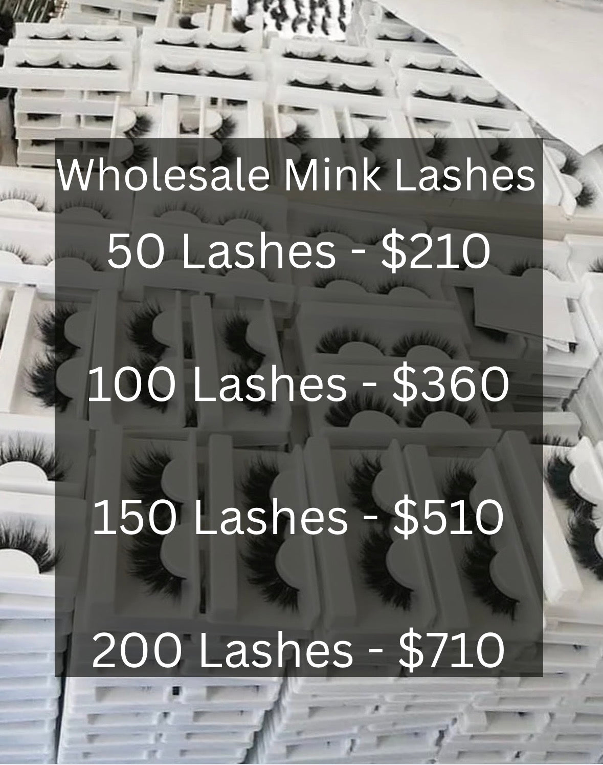 Wholesale Mink Lashes